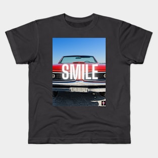 Smile Muscle Car Art Kids T-Shirt